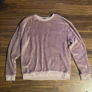 Women's Lavender Crewneck Sweater